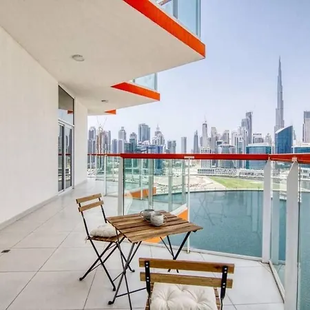 Lux Marasi Moods 2Bd 7Px Burj Khalifa & Canal Views Dubai Exterior photo