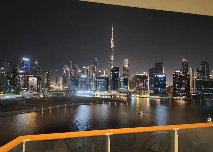 Lux Marasi Moods 2Bd 7Px Burj Khalifa & Canal Views